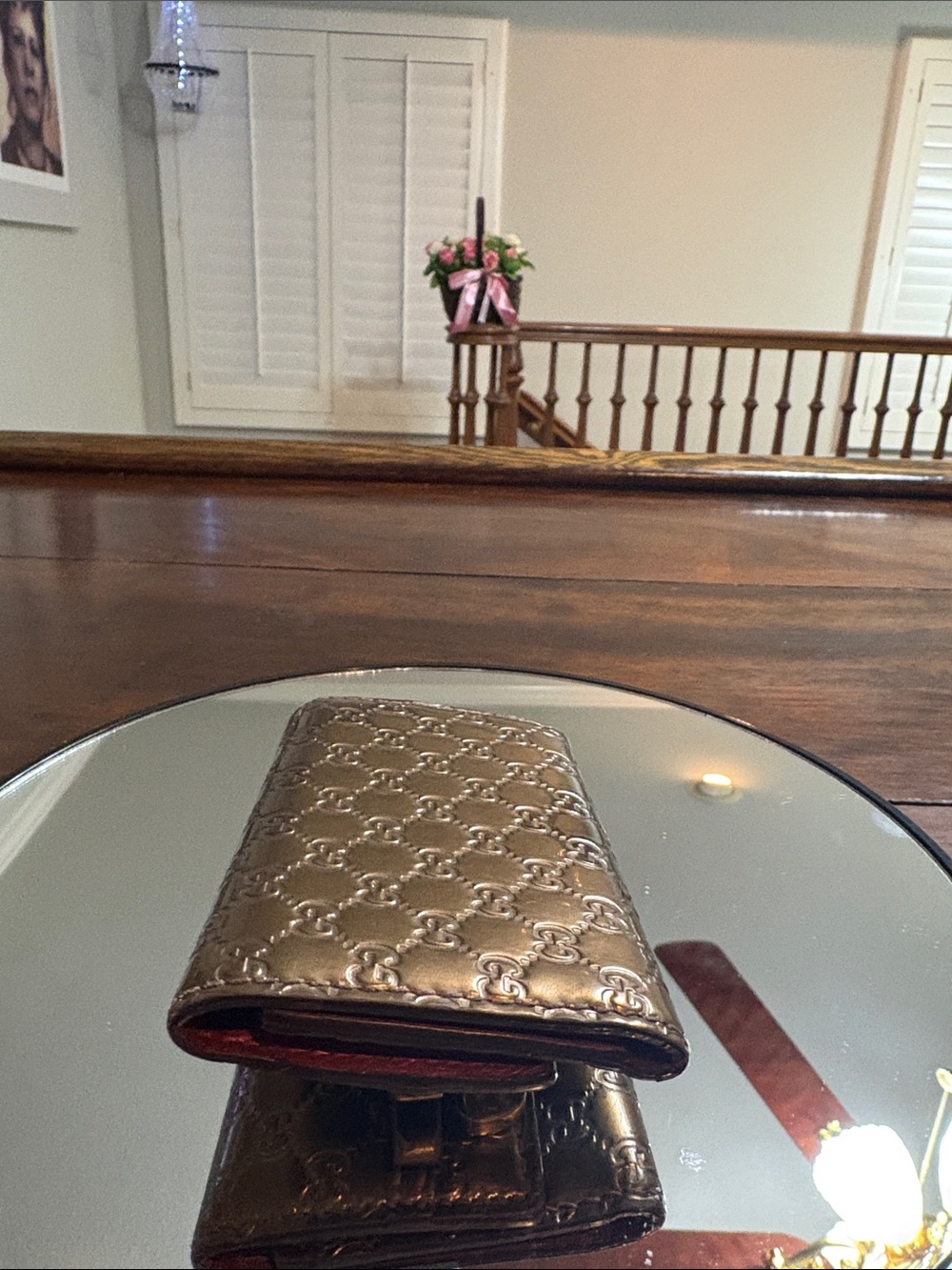 GUCCI Microguccissima Lovely Heart 6-Key Case - Picture 4 of 9